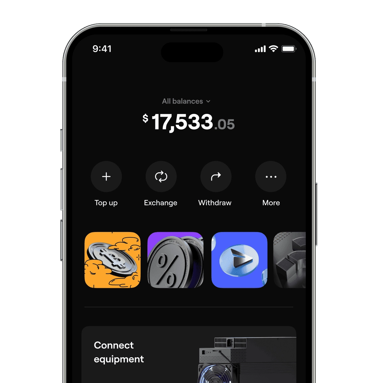 EMCD Coinhold Wallet<br> Always at your fingertips